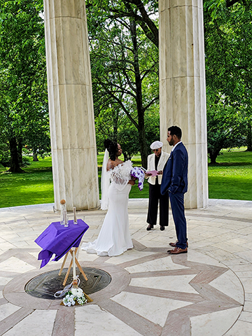 Shanikka and Yam Public DC Elopement