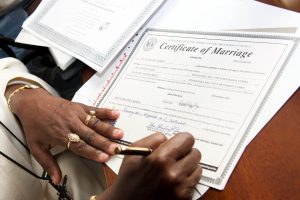 Wedding officiant Starlene specializing in customized ceremonies, elopements, and signature services for all couples, including LGBT couples, in MD, VA, and DC